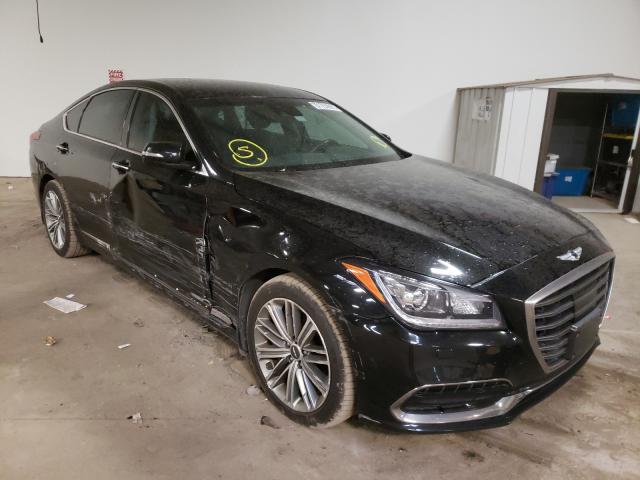 Image 1 of 2018 GENESIS G80 BASE 2018 with VIN KMHGN4JEXJU227719