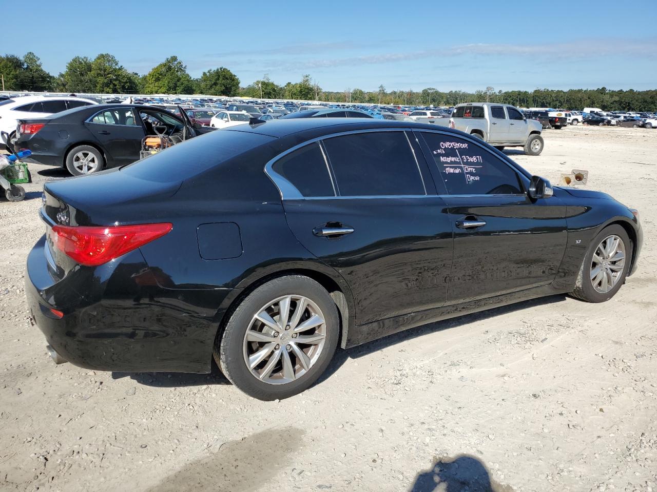 Image 3 of 2015 INFINITI Q50 BASE 2015 with VIN JN1BV7AP4FM352694