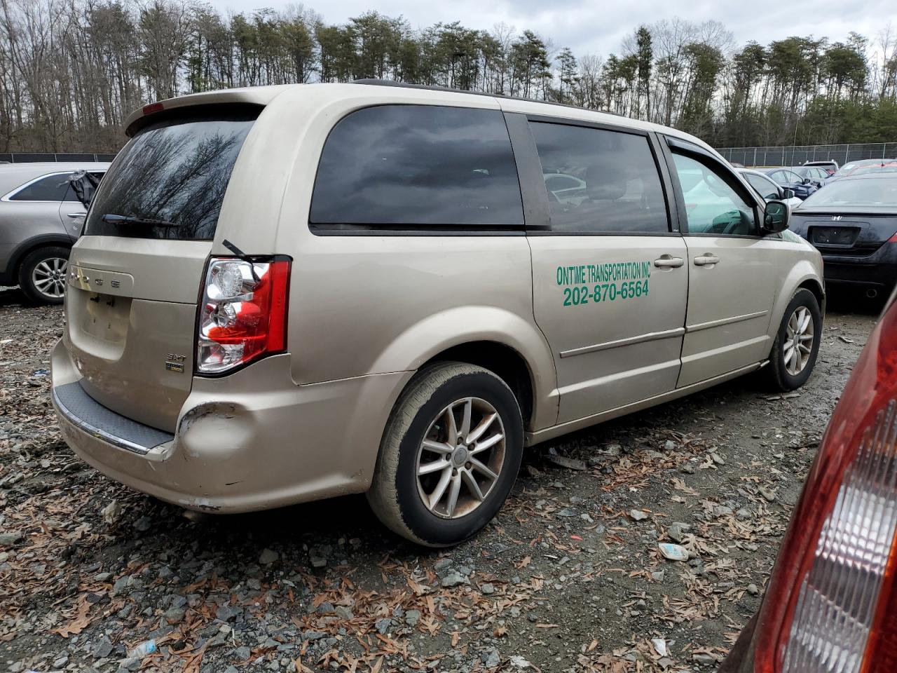 Изображение 3 2014 DODGE GRAND CARAVAN SXT 2014 с VIN 2C4RDGCG6ER206384