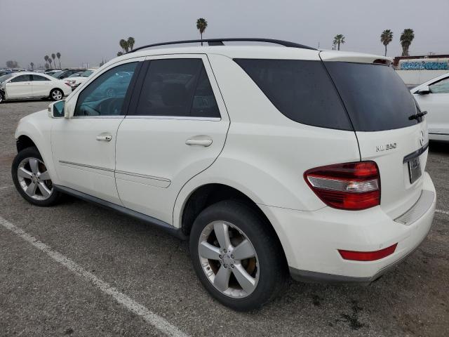 Image 2 of 2011 MERCEDES-BENZ ML 350 4MATIC 2011 with VIN 4JGBB8GB2BA627073