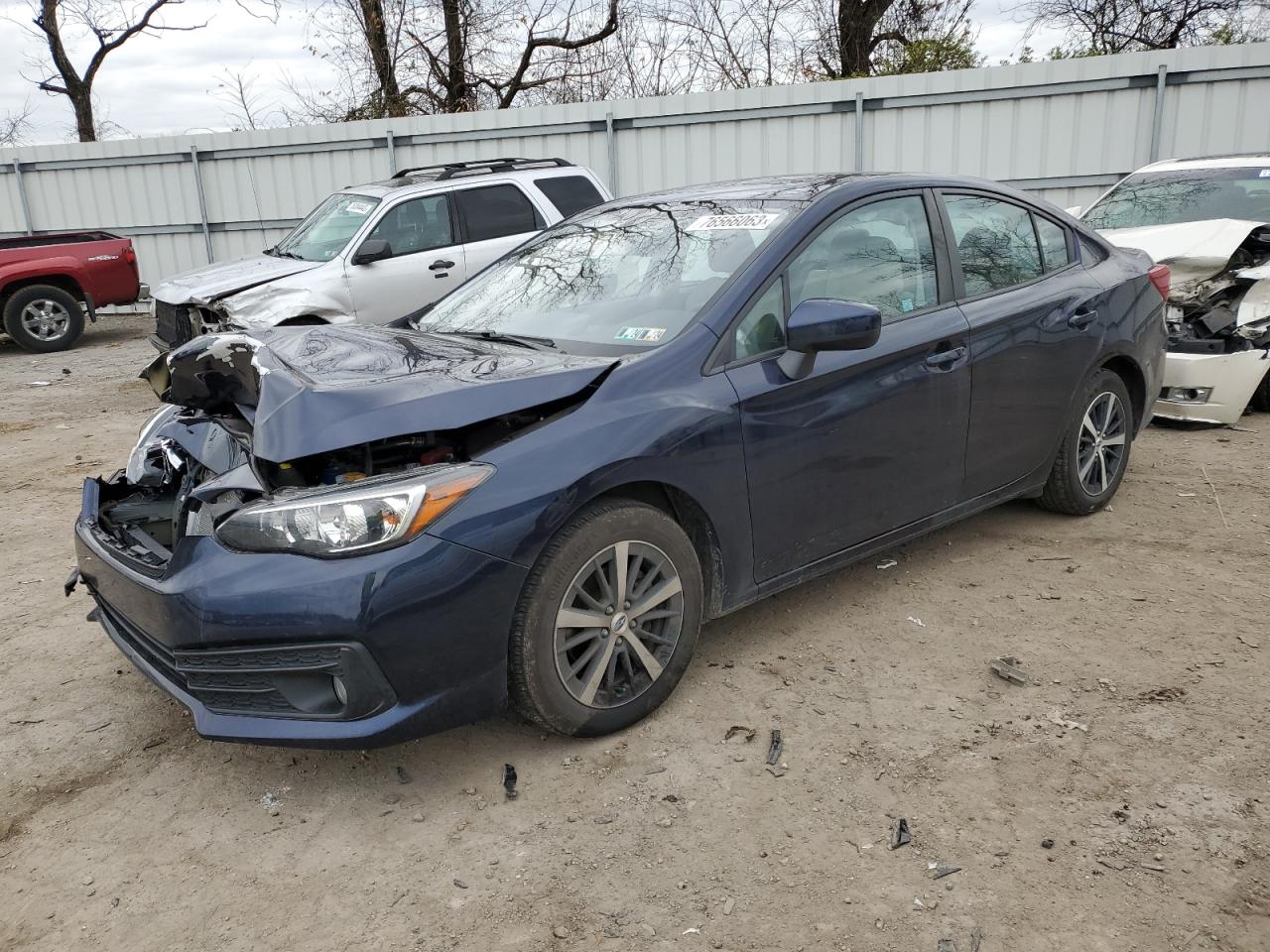 Image 1 of 2020 SUBARU IMPREZA PREMIUM 2020 with VIN 4S3GKAD67L3610249