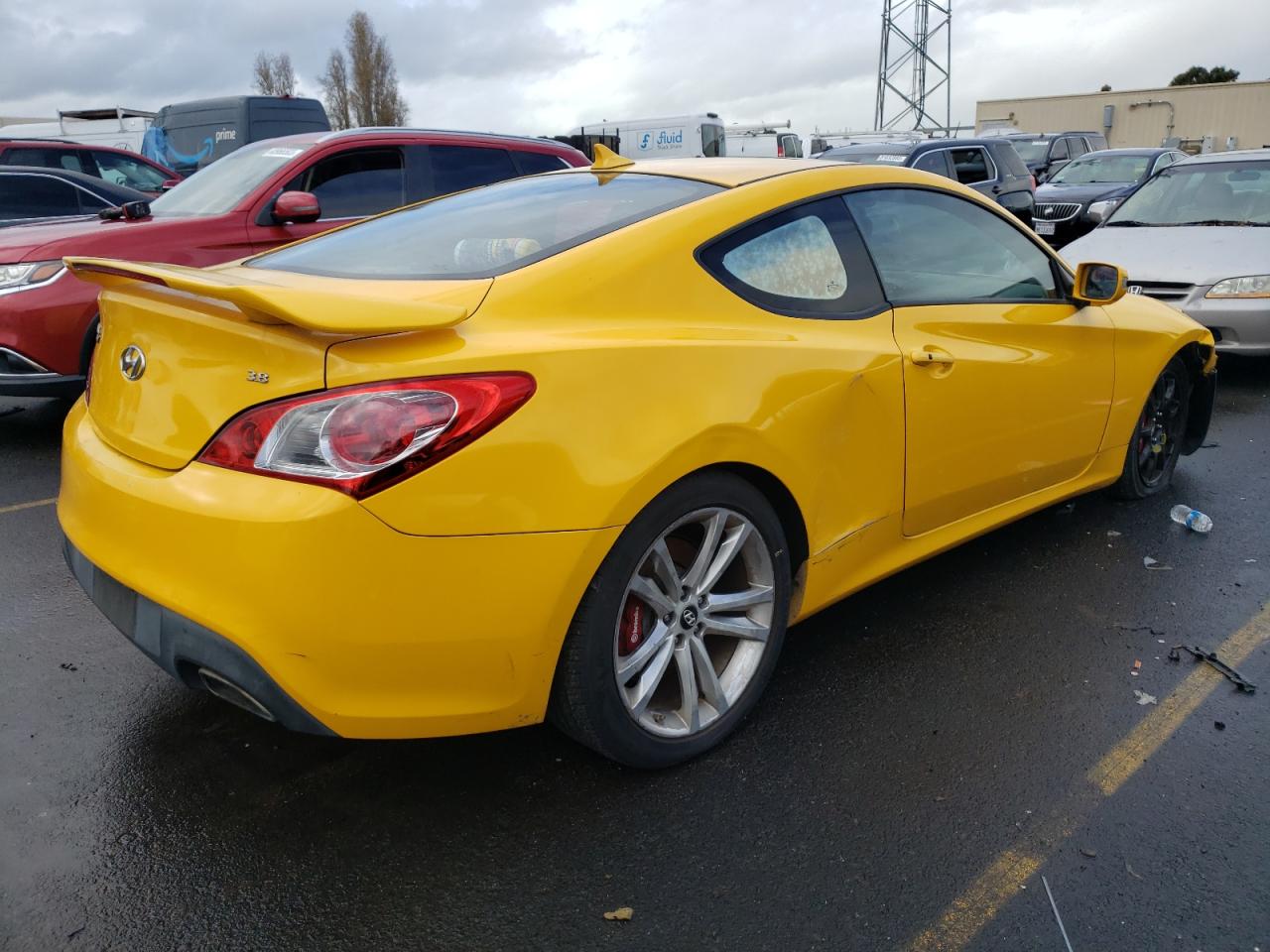 Изображение 3 2010 HYUNDAI GENESIS COUPE 3.8L 2010 с VIN KMHHU6KH0AU004519