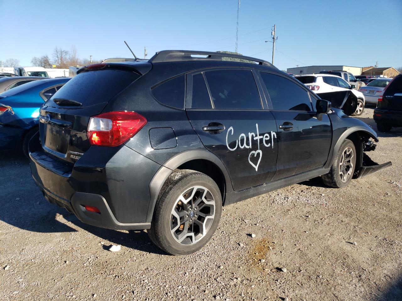 Image 3 of 2017 SUBARU CROSSTREK PREMIUM 2017 with VIN JF2GPABC6HH281517