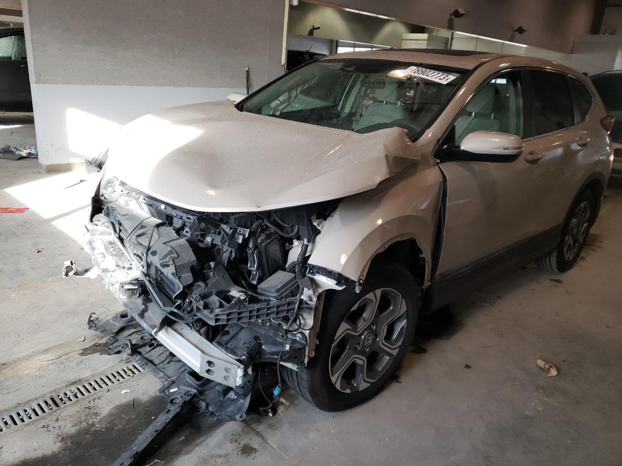 Image 1 of 2018 HONDA CR-V EX 2018 with VIN 2HKRW1H58JH519829