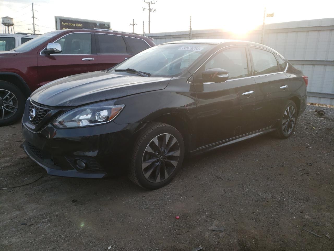 Image 1 of 2018 NISSAN SENTRA S 2018 with VIN 3N1AB7AP7JY252082