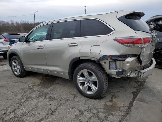 Image 2 of 2016 TOYOTA HIGHLANDER LIMITED 2016 with VIN 5TDDKRFH3GS320997