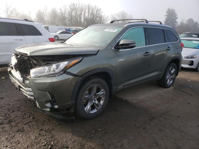 Image 1 of 2019 TOYOTA HIGHLANDER HYBRID LIMITED 2019 with VIN 5TDDGRFH5KS077199