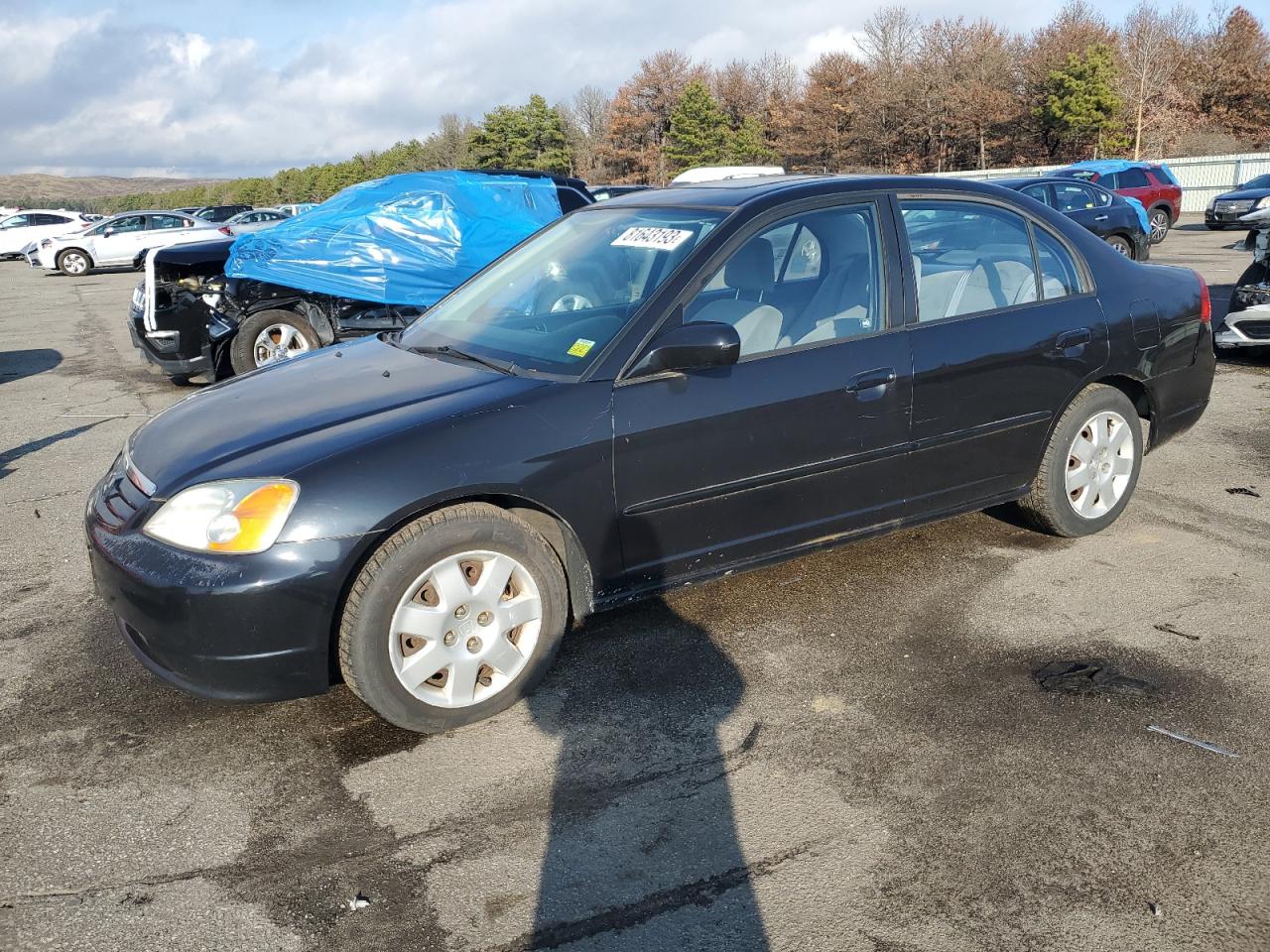 Изображение 1 2001 HONDA CIVIC EX 2001 с VIN 2HGES267X1H593557