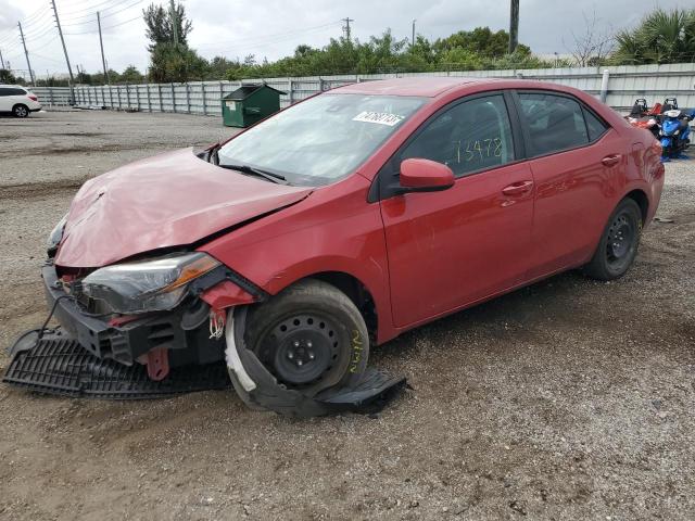 Image 1 of 2018 TOYOTA COROLLA L 2018 with VIN 2T1BURHE2JC002227