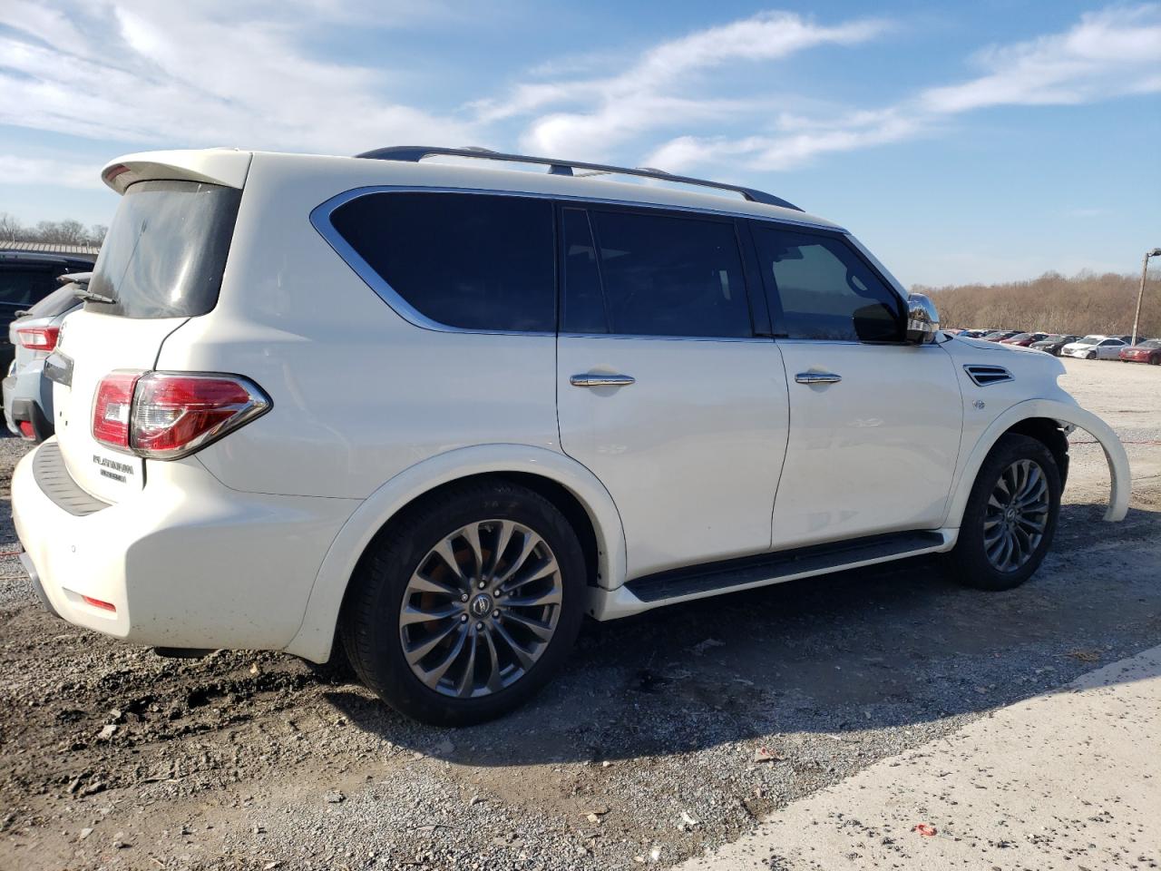 Image 3 of 2020 NISSAN ARMADA PLATINUM 2020 with VIN JN8AY2NE3L9782490