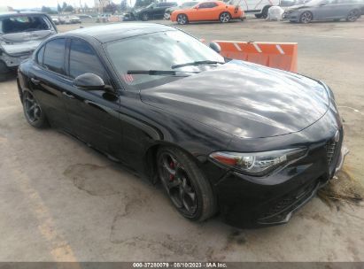 Image 1 of 2019 ALFA ROMEO GIULIA TI SPORT RWD 2019 with VIN ZARFAMBN1K7602655