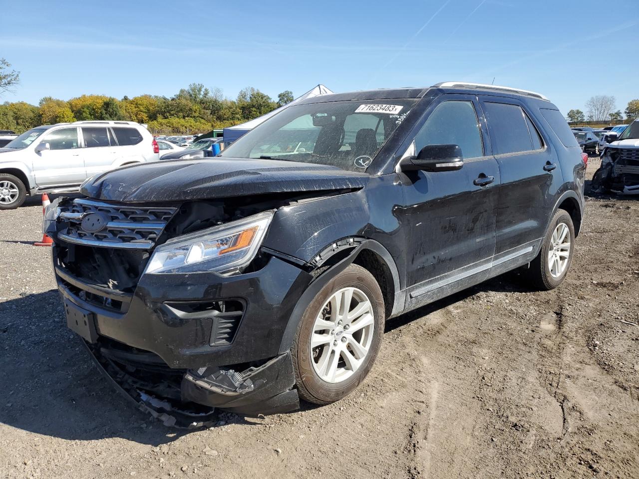 Изображение 1 2018 FORD EXPLORER XLT 2018 с VIN 1FM5K8D88JGB46052