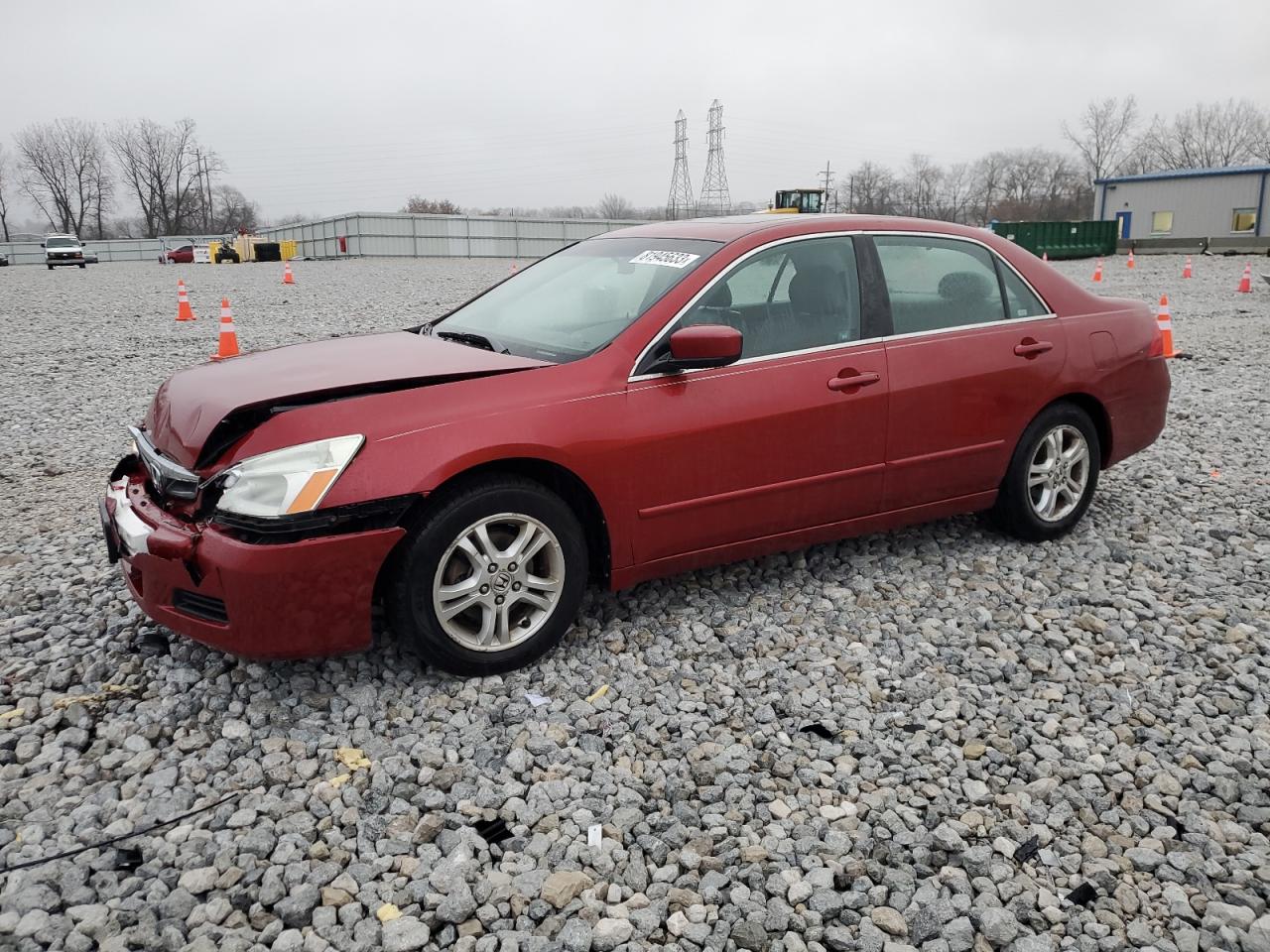 Изображение 1 2007 HONDA ACCORD EX 2007 с VIN 1HGCM56817A005516