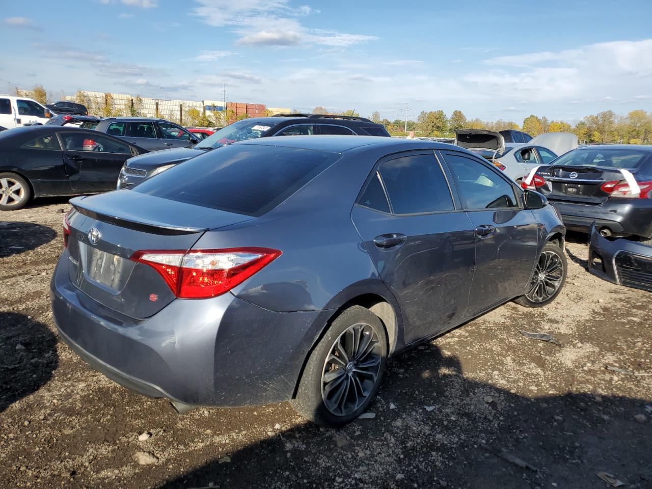 Image 3 of 2014 TOYOTA COROLLA L 2014 with VIN 2T1BURHE9EC058848