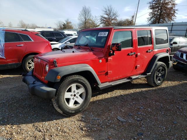 Image 1 of 2018 JEEP WRANGLER UNLIMITED SPORT 2018 with VIN 1C4HJWDG2JL897722