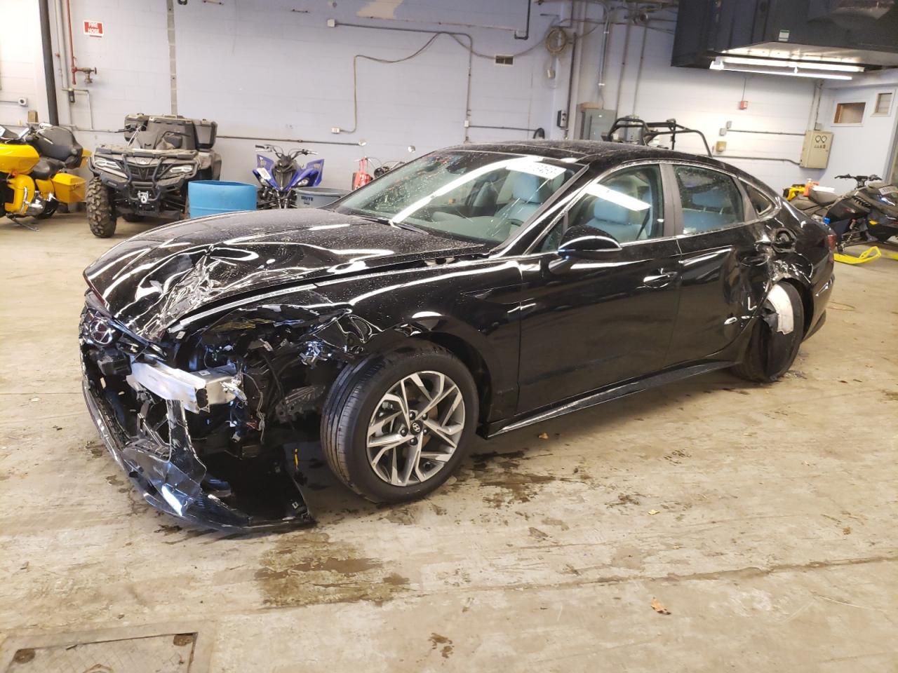 Image 1 of 2023 HYUNDAI SONATA SEL 2023 with VIN KMHL14JA2PA324009