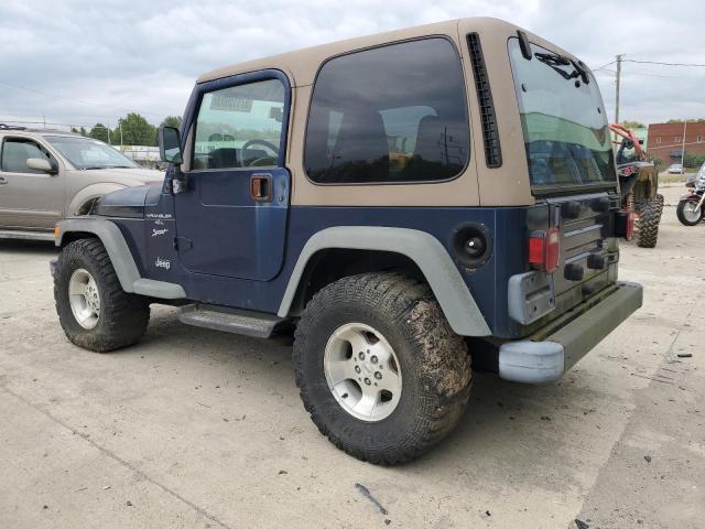 Image 2 of 2000 JEEP WRANGLER / TJ SPORT 2000 with VIN 1J4FA49S3YP786652