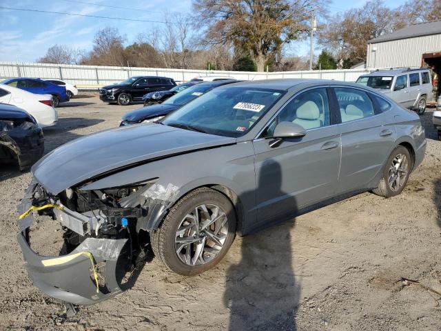 Image 1 of 2021 HYUNDAI SONATA SEL 2021 with VIN 5NPEL4JAXMH101132