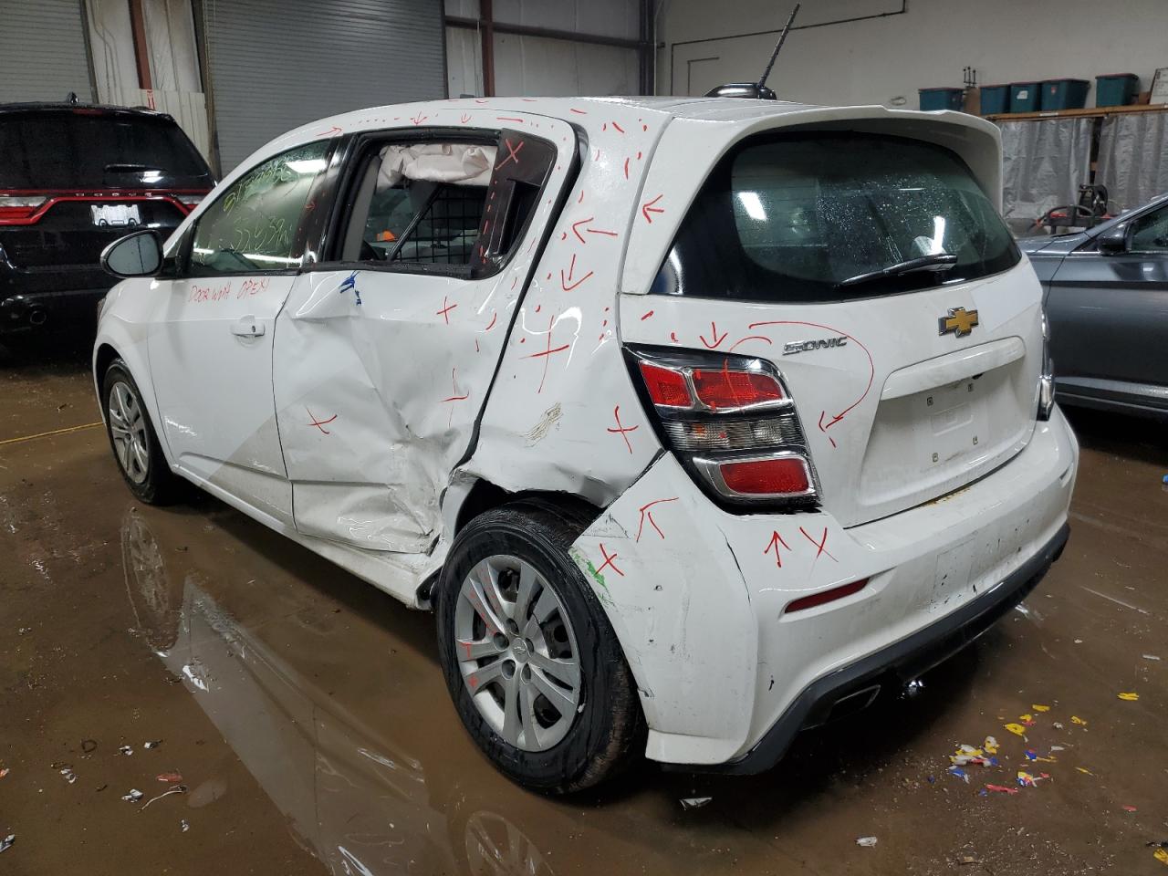 Image 2 of 2020 CHEVROLET SONIC  2020 with VIN 1G1JG6SB2L4139330