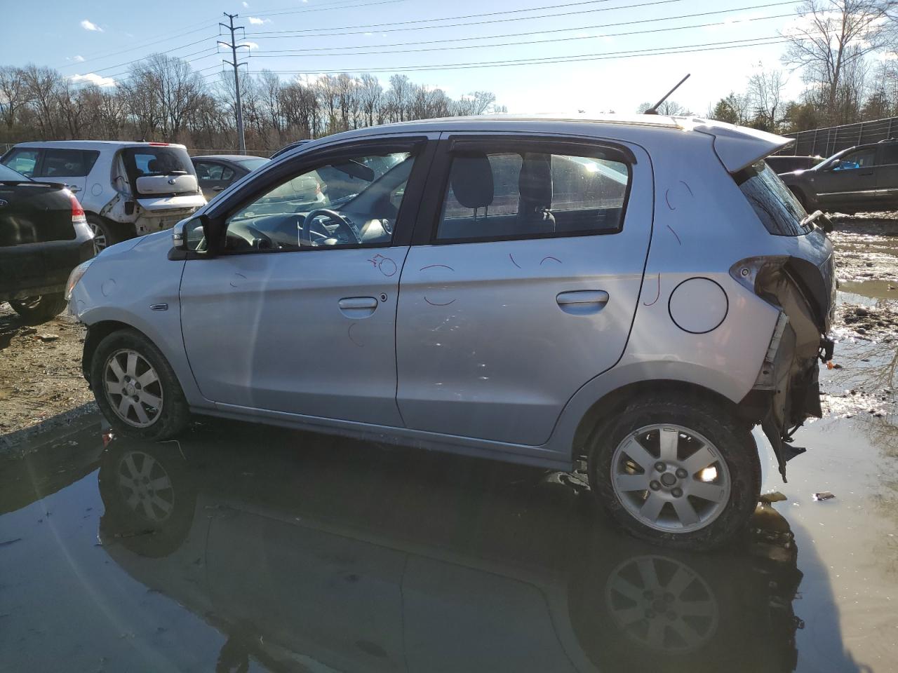 Obraz 2 z 2015 MITSUBISHI MIRAGE ES 2015 z VIN ML32A4HJ0FH014018