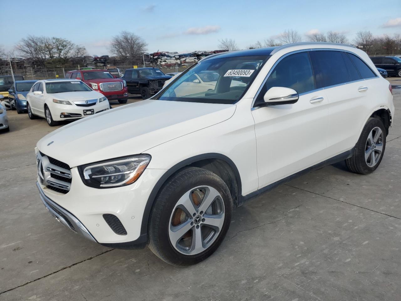 Изображение 1 2021 MERCEDES-BENZ GLC 300 2021 с VIN W1N0G8DB1MV320676