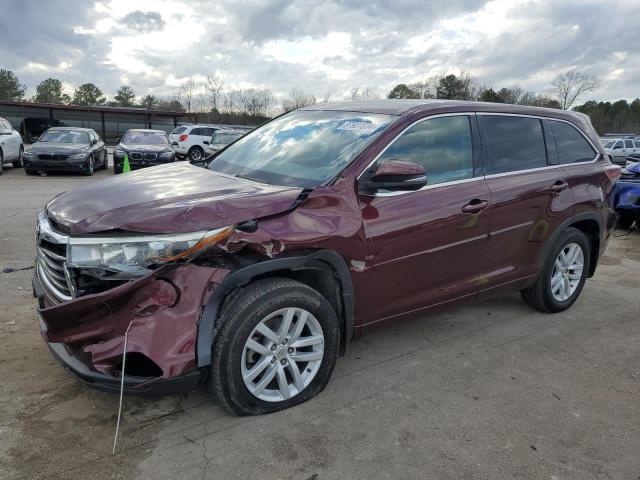 Obraz 2015 TOYOTA HIGHLANDER LE 2015