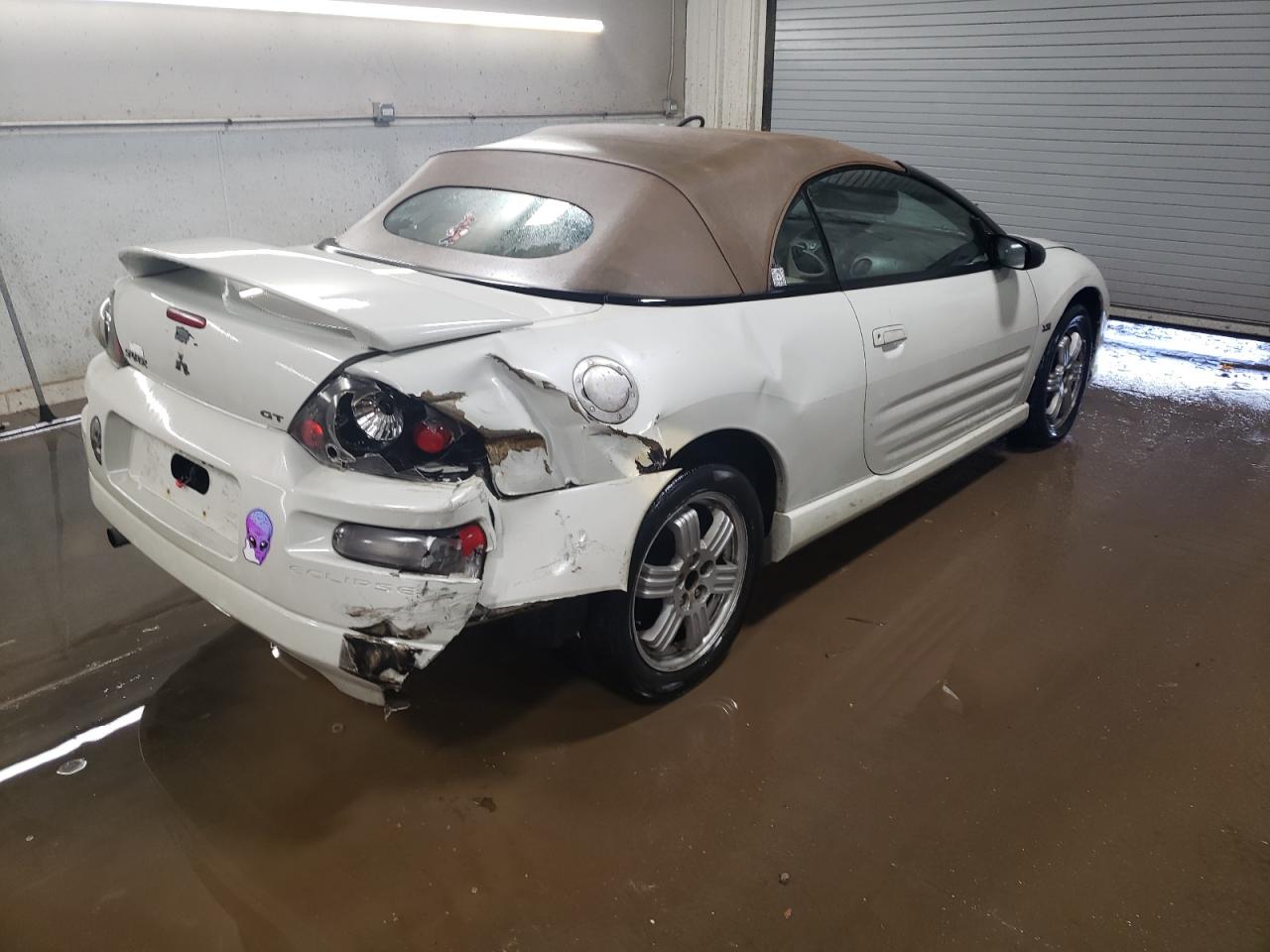 Image 3 of 2001 MITSUBISHI ECLIPSE SPYDER GT 2001 with VIN 4A3AE55H61E005674