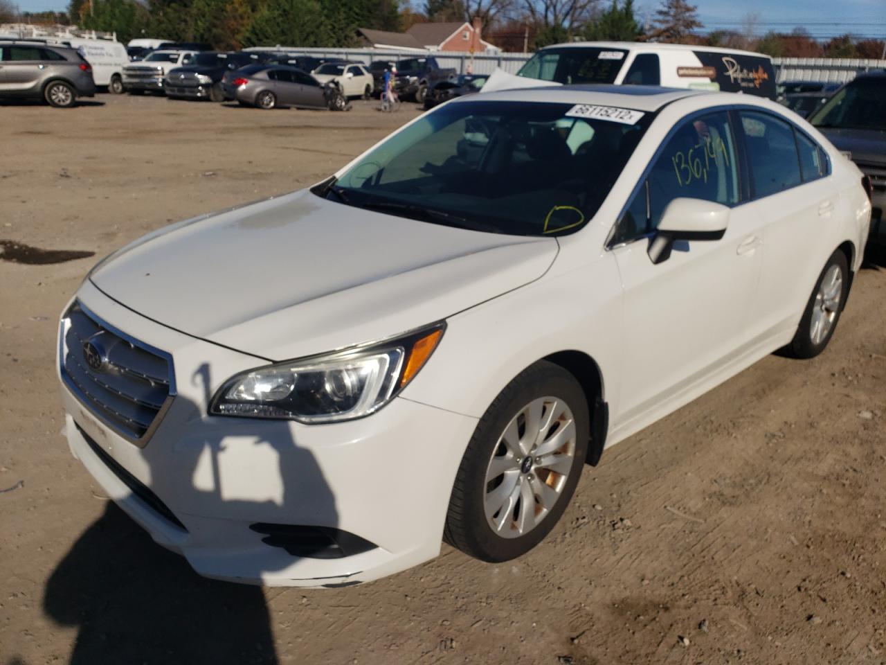 Изображение 2 2015 SUBARU LEGACY 2.5I PREMIUM 2015 с VIN 4S3BNBD64F3059354