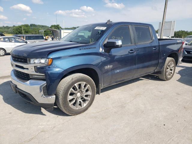 Image 1 of 2021 CHEVROLET SILVERADO K1500 LT 2021 with VIN 3GCUYDED1MG372638