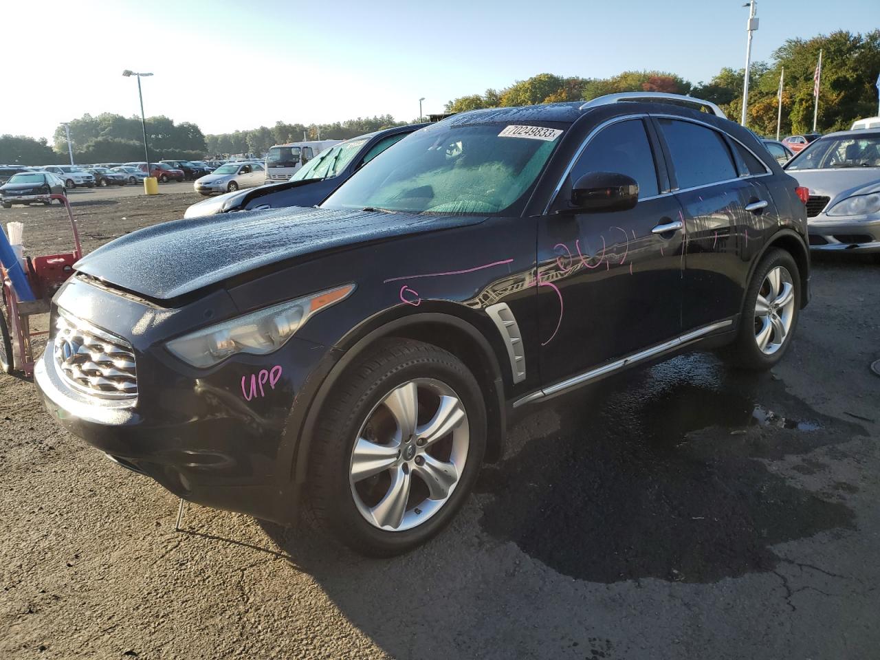 Image 1 of 2010 INFINITI FX35  2010 with VIN JN8AS1MW8AM850234