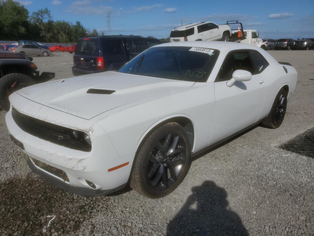 Image 1 of 2019 DODGE CHALLENGER SXT 2019 with VIN 2C3CDZAG8KH719470