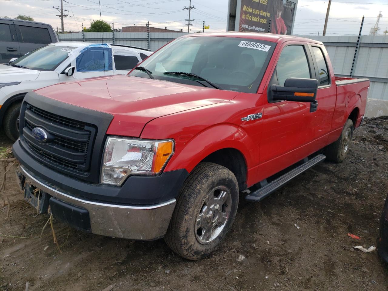 Obraz 1 z 2014 FORD F150 SUPER CAB 2014 z VIN 1FTEX1CM7EKD95540