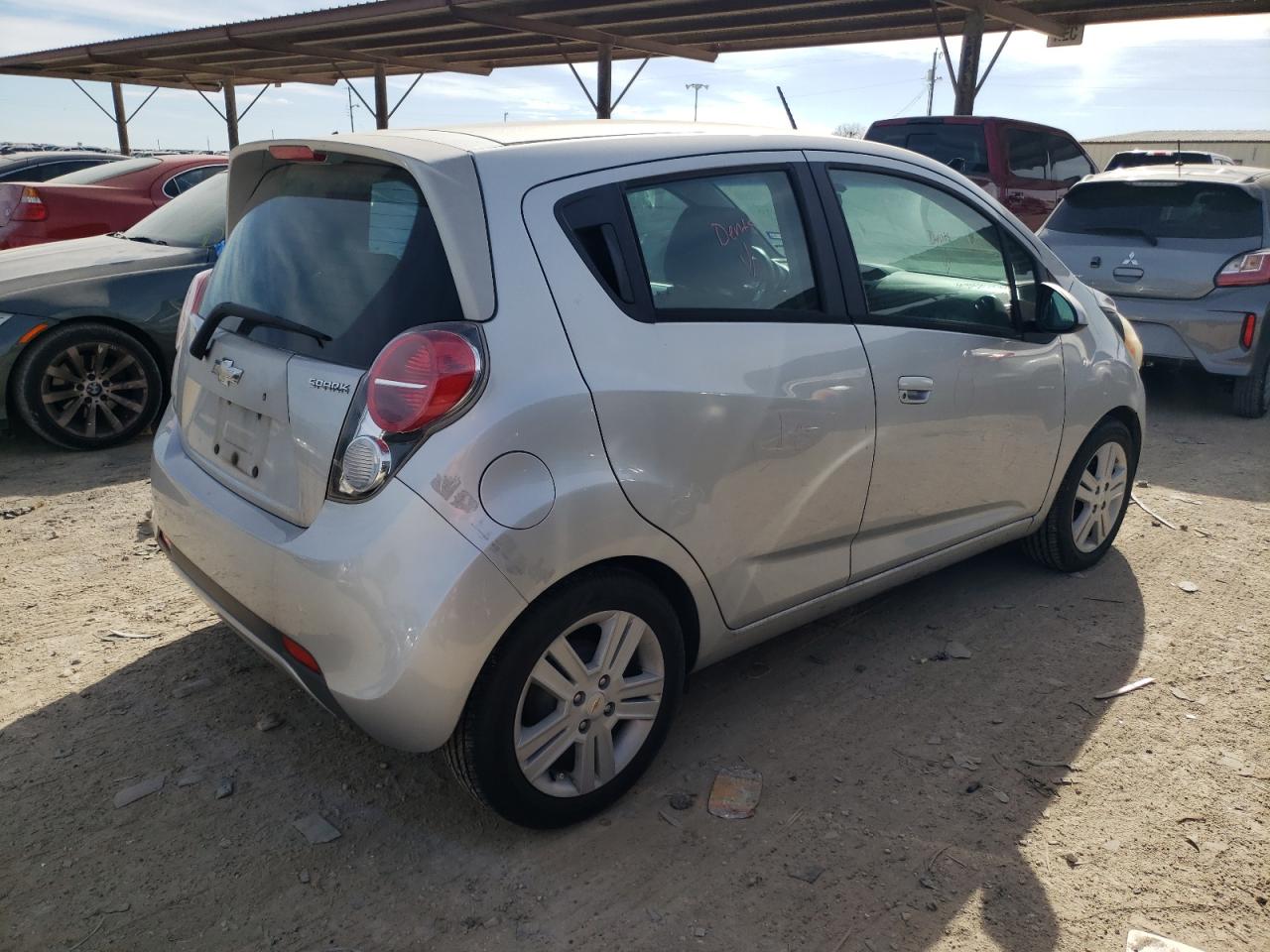 Image 3 of 2013 CHEVROLET SPARK 1LT 2013 with VIN KL8CD6S91DC625228