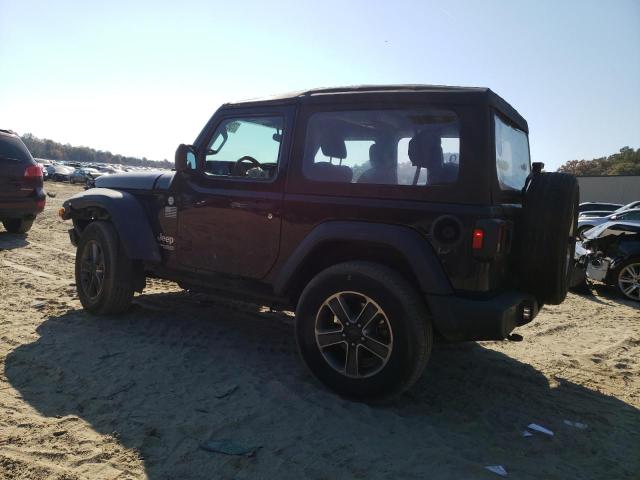 Image 2 of 2020 JEEP WRANGLER SPORT 2020 with VIN 1C4GJXAG0LW143189