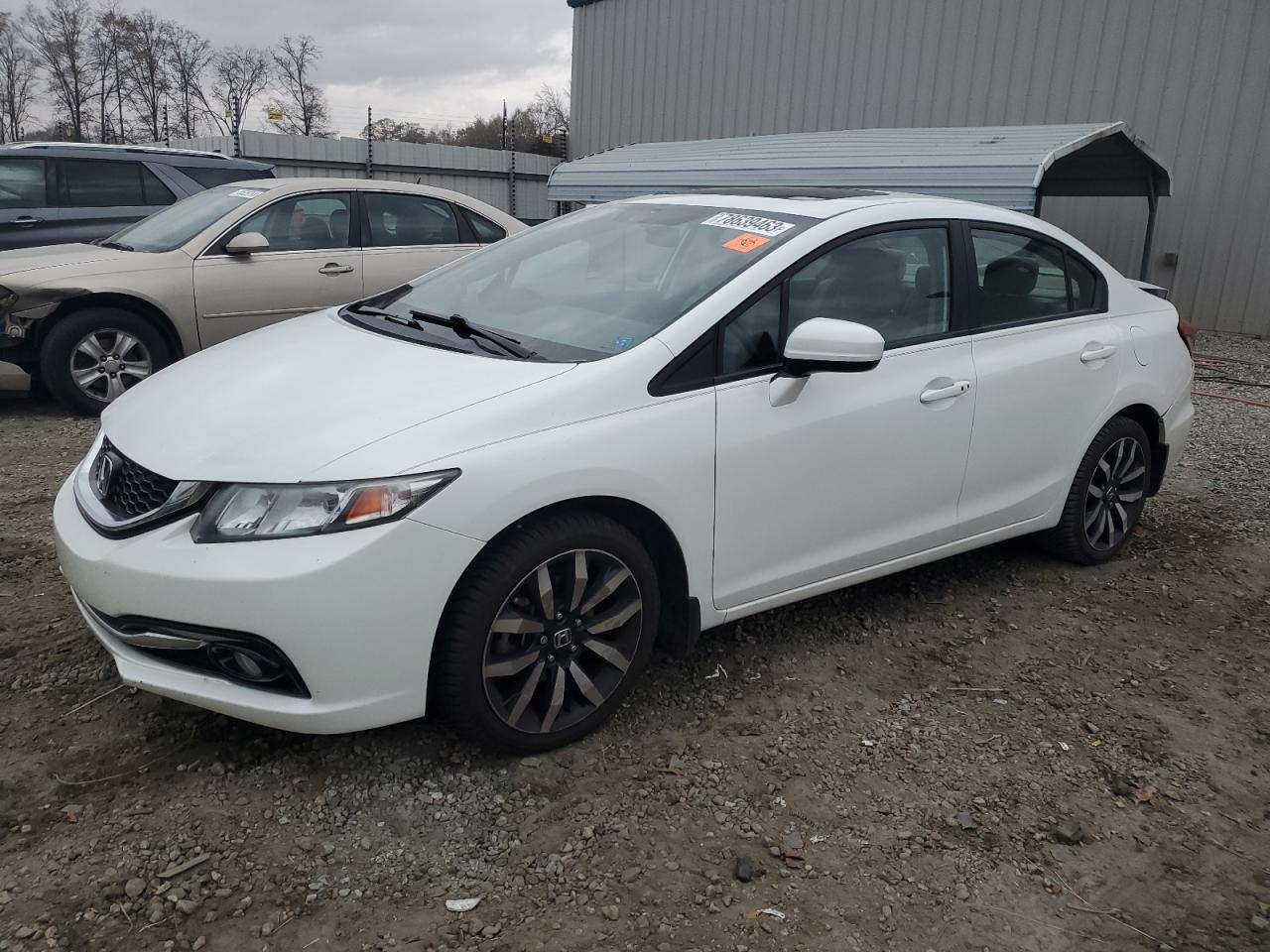 Image 1 of 2015 HONDA CIVIC EXL 2015 with VIN 19XFB2F9XFE082986