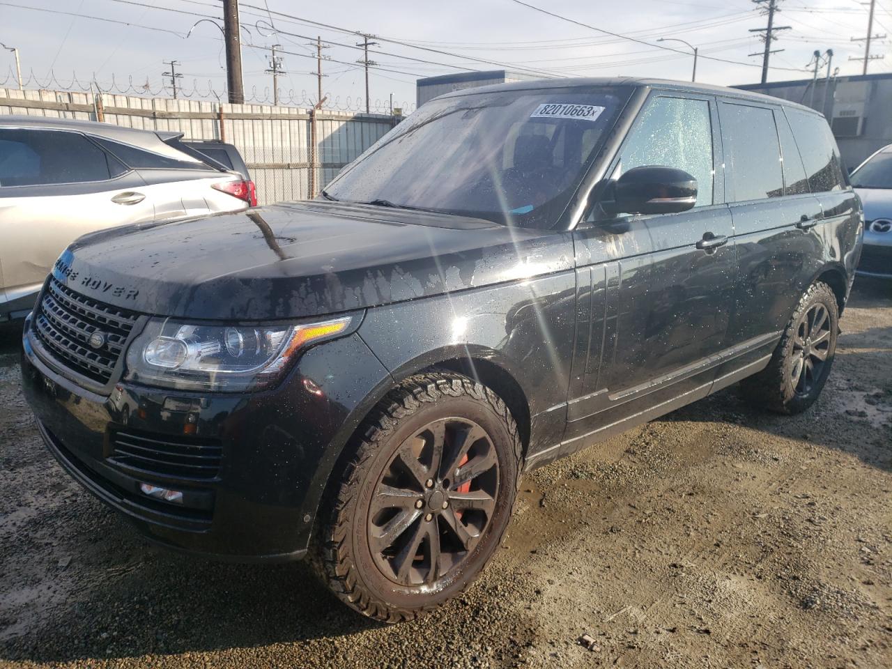 2016 LAND ROVER RANGE ROVER HSE 2016 image