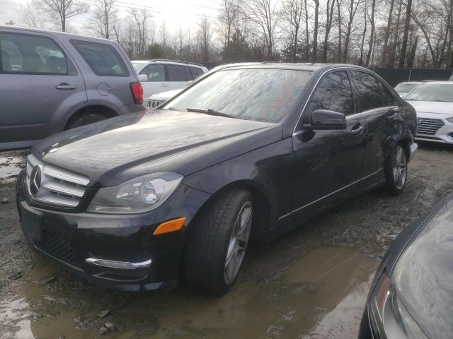 Image 1 of 2013 MERCEDES-BENZ C-CLASS 300 4MATIC 2013 with VIN WDDGF8AB3DR291211