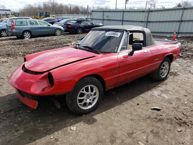 Image 1 of 1986 ALFA ROMEO VELOCE 2000 SPIDER 1986 with VIN ZARBA5411G1044234