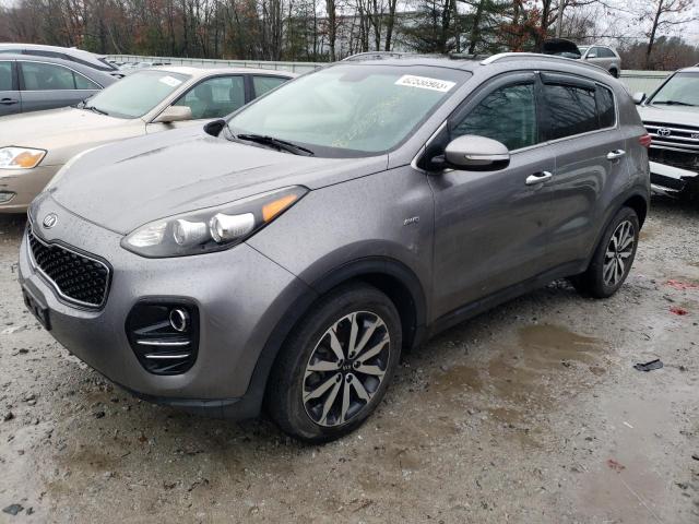 Image 1 of 2017 KIA SPORTAGE EX 2017 with VIN KNDPNCAC5H7268586