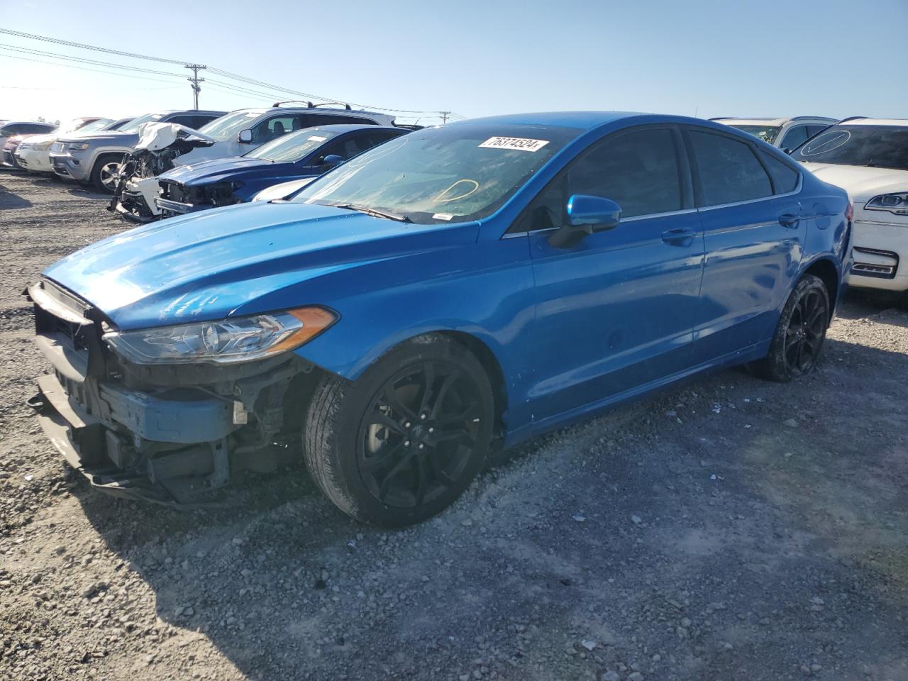 Image 1 of 2020 FORD FUSION SE 2020 with VIN 3FA6P0HD2LR130059
