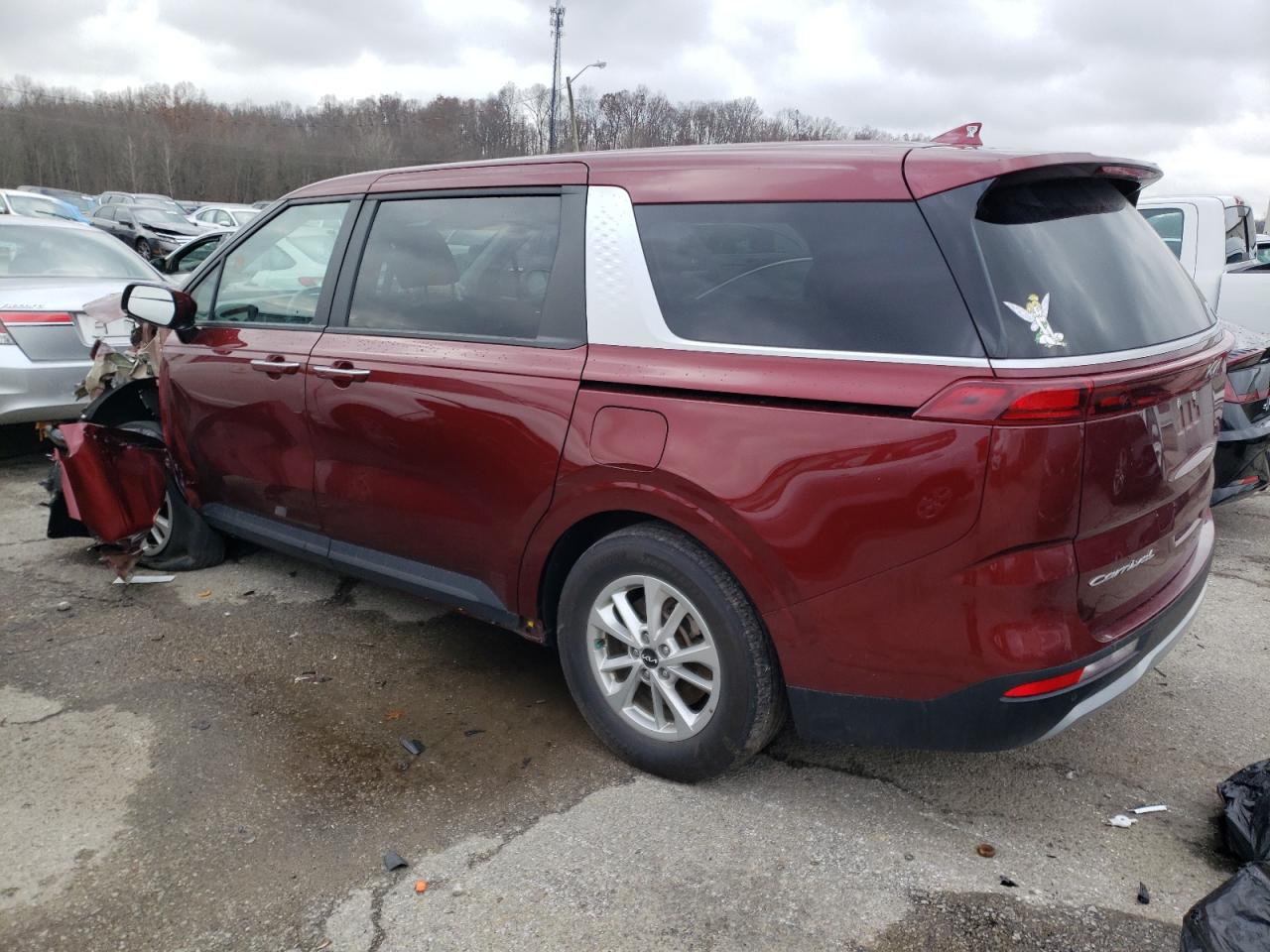Image 2 of 2022 KIA CARNIVAL LX 2022 with VIN KNDNB4H35N6096041