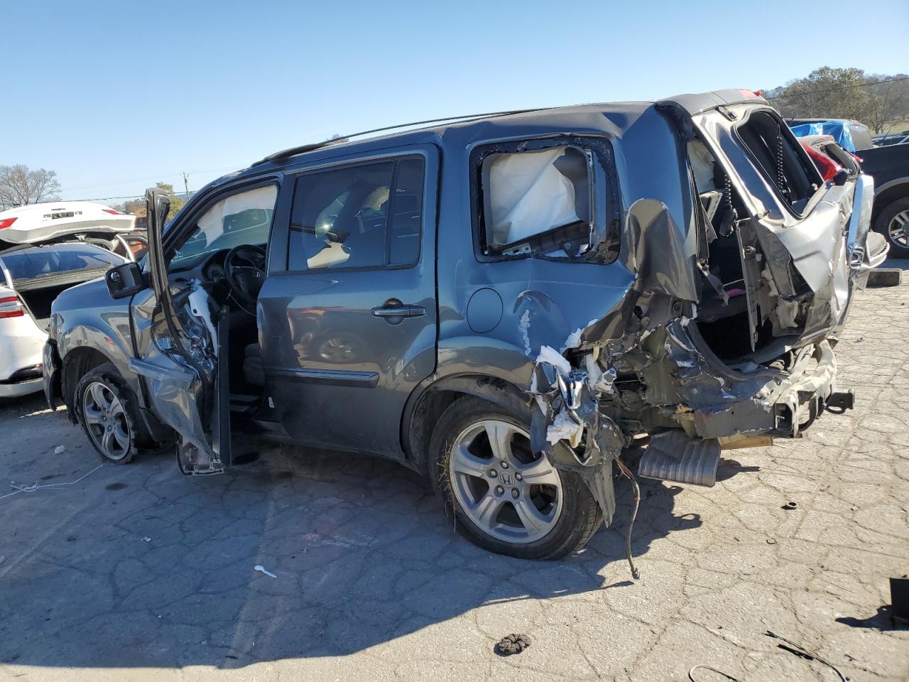 Image 2 of 2012 HONDA PILOT EX 2012 with VIN 5FNYF3H4XCB030185