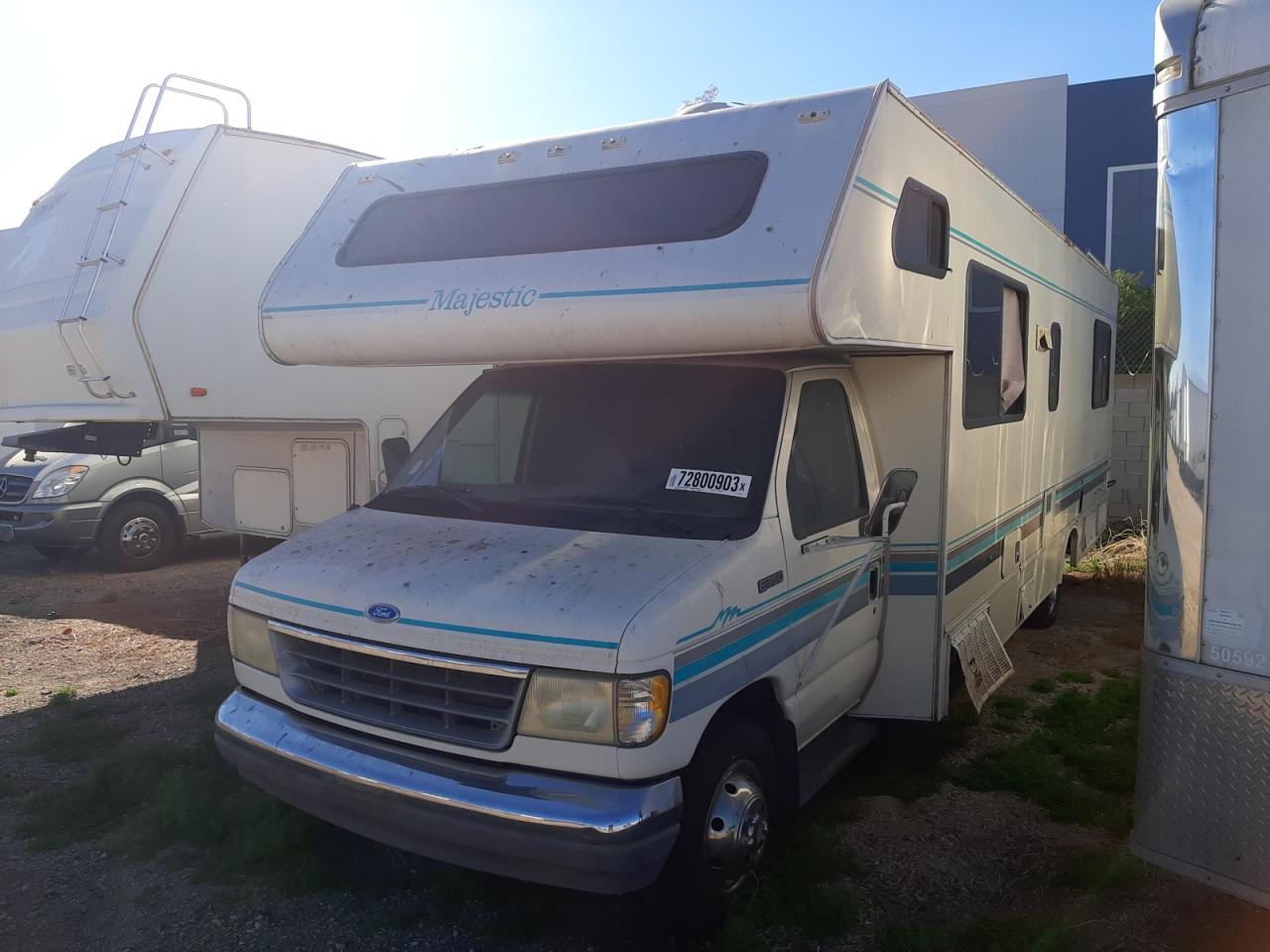 Image 2 of 1994 FORD ECONOLINE E350 CUTAWAY VAN 1994 with VIN 1FDKE30G3RHC10823