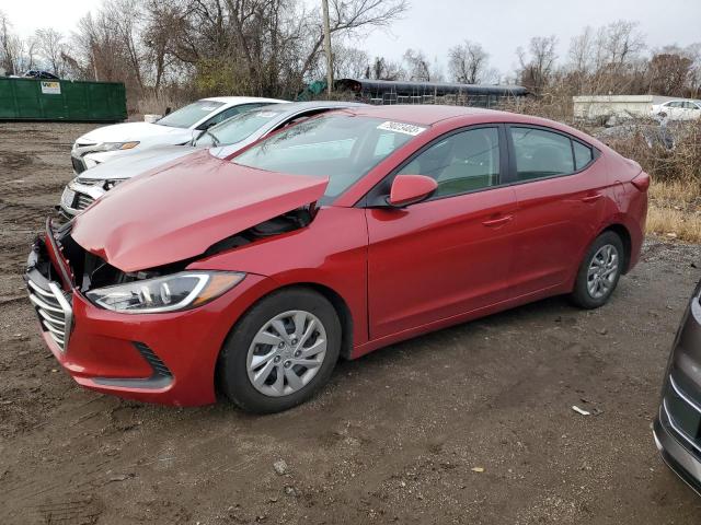 Image 1 of 2017 HYUNDAI ELANTRA SE 2017 with VIN 5NPD74LF6HH196481