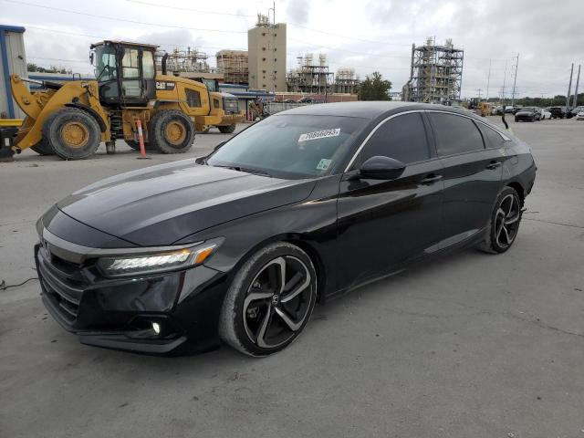 Image 1 of 2021 HONDA ACCORD SPORT 2021 with VIN 1HGCV1F34MA097405