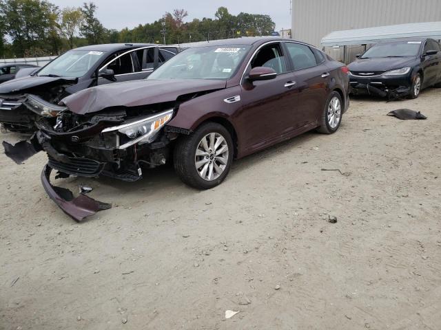 Image 1 of 2017 KIA OPTIMA LX 2017 with VIN 5XXGT4L37HG161619