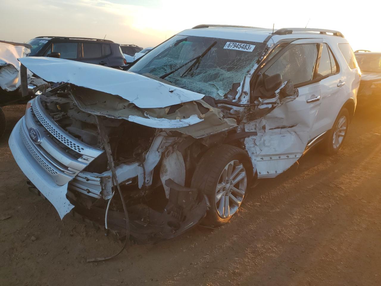 Изображение 1 2014 FORD EXPLORER XLT 2014 с VIN 1FM5K8D85EGA80338