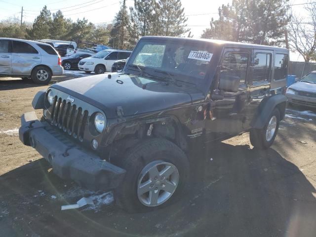 Image 1 of 2015 JEEP WRANGLER UNLIMITED SPORT 2015 with VIN 1C4HJWDG4FL585019