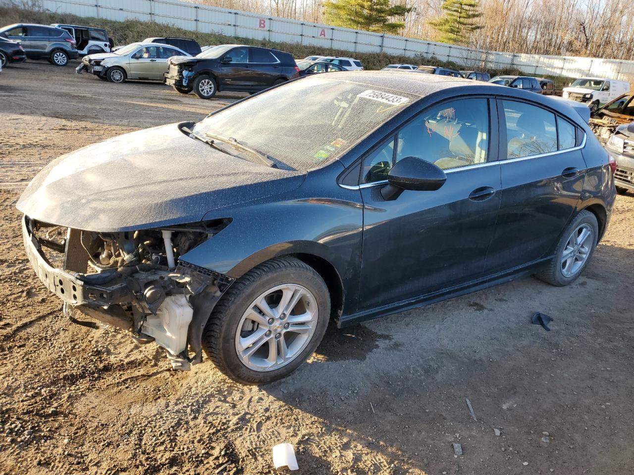 Obraz 1 z 2018 CHEVROLET CRUZE LT 2018 z VIN 3G1BE6SM9JS647609