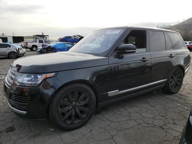 Image 1 of 2017 LAND ROVER RANGE ROVER HSE 2017 with VIN SALGS2FK1HA356159